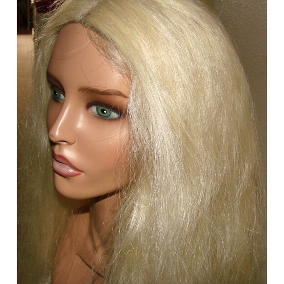 Mayde Beauty Wig Color 613 Light Blonde Straight Style Axis Lace Front Ivy Tpart - Picture 2 of 14